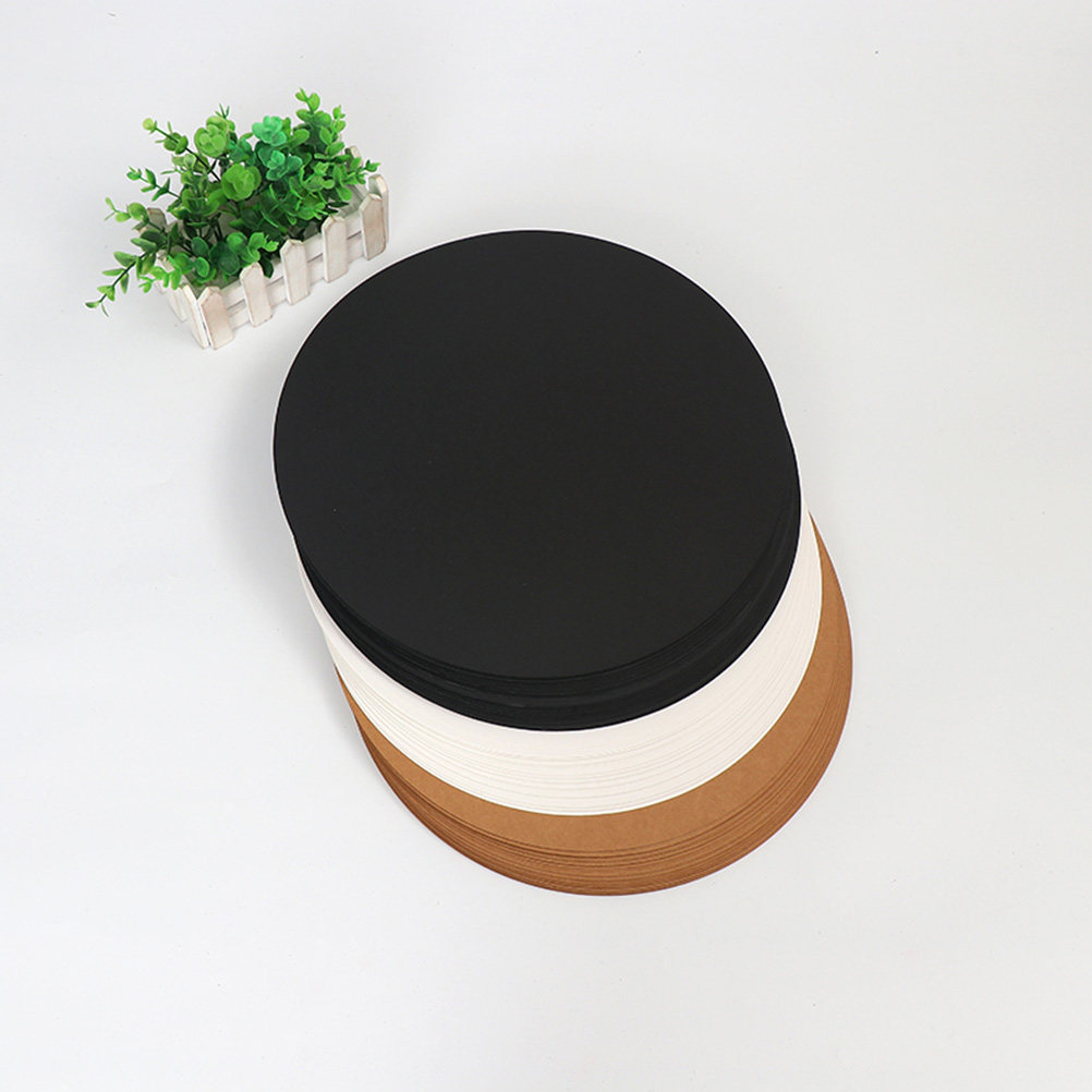 20Pcs Round Kraft Craft Paper  - огляд і ціна Wedding Card Box