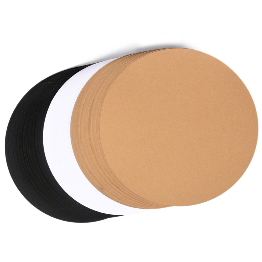 20Pcs Round Kraft Craft Paper  - огляд і ціна Wedding Card Box