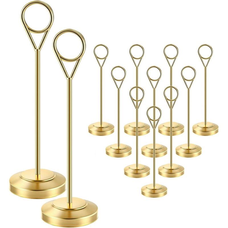 LLCS-12Pcs Gold Table Number H - огляд і ціна Table Number Gold
